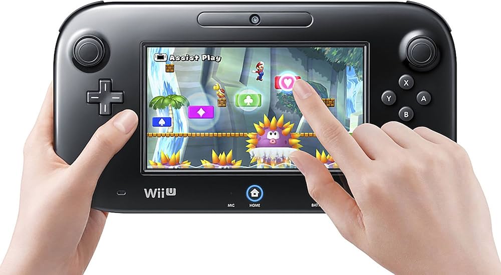 Amazon.com: Nintendo Wii U Black Gamepad - Replacement ONLY - no