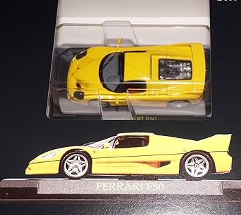Amazon | 1/43 フェラーリ Ferrari F50 イエロー アシェット