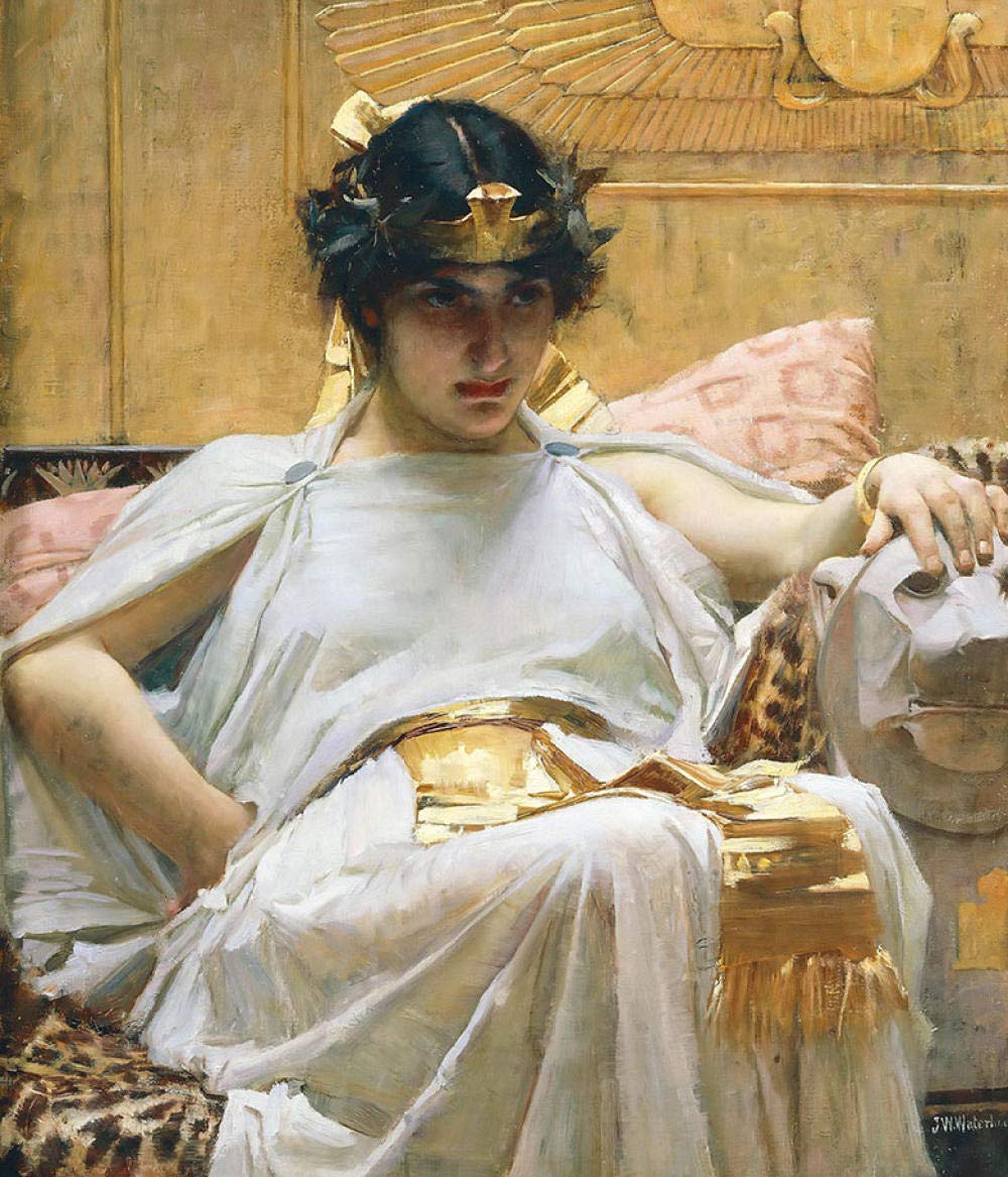 Amazon｜クレオパトラ女王の絵画インテリアウィリアムウォーターハウス