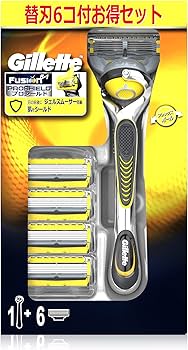 Amazon.co.jp: Gillette ジレット プロシールド5Bホルダー付替刃6個付