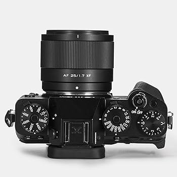 Amazon.com : VILTROX 25mm F1.7 XF APS-C for Fuji X, Large Aperture