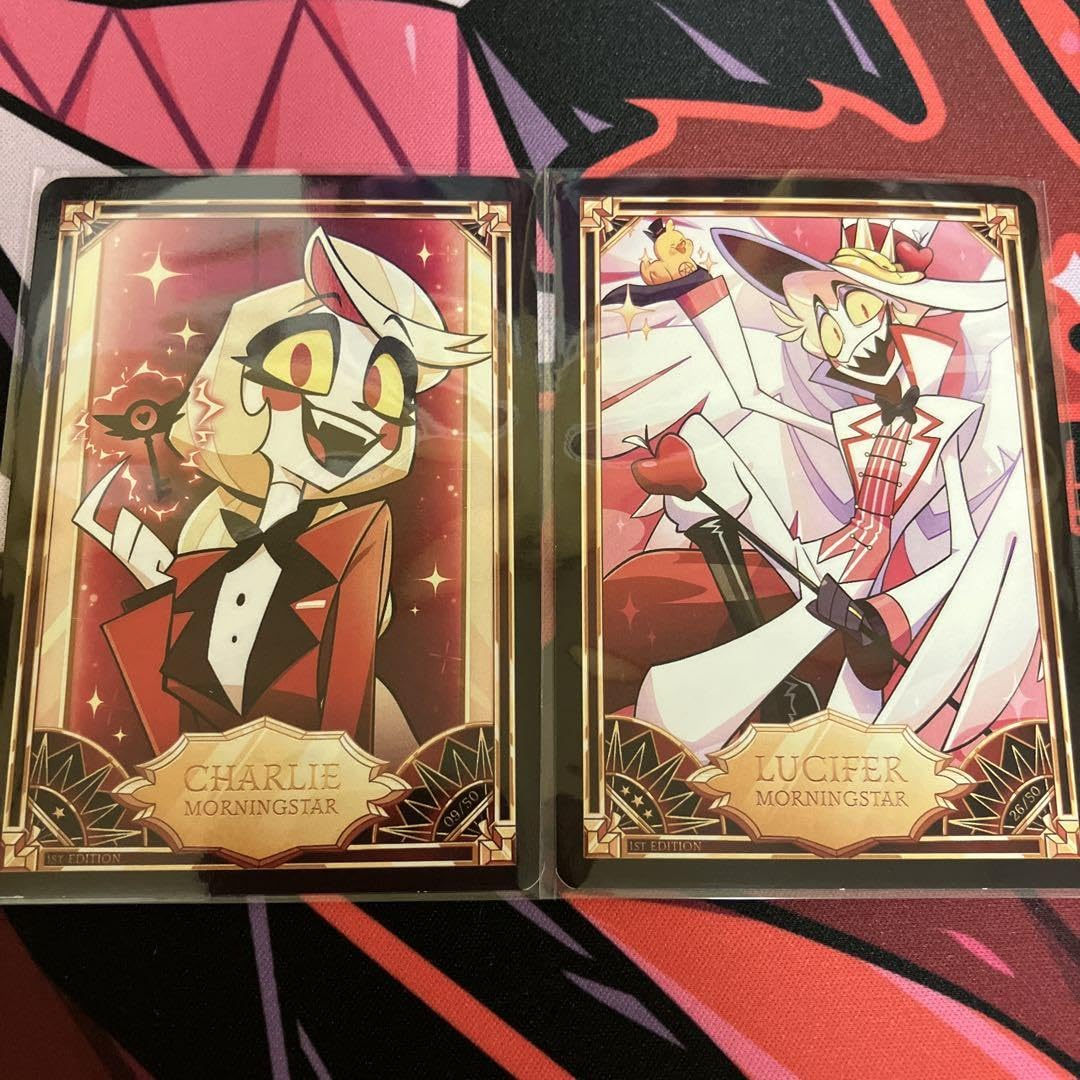 ハズビンホテル アラスター チャーリー 直筆サイン ポスター ハズビン