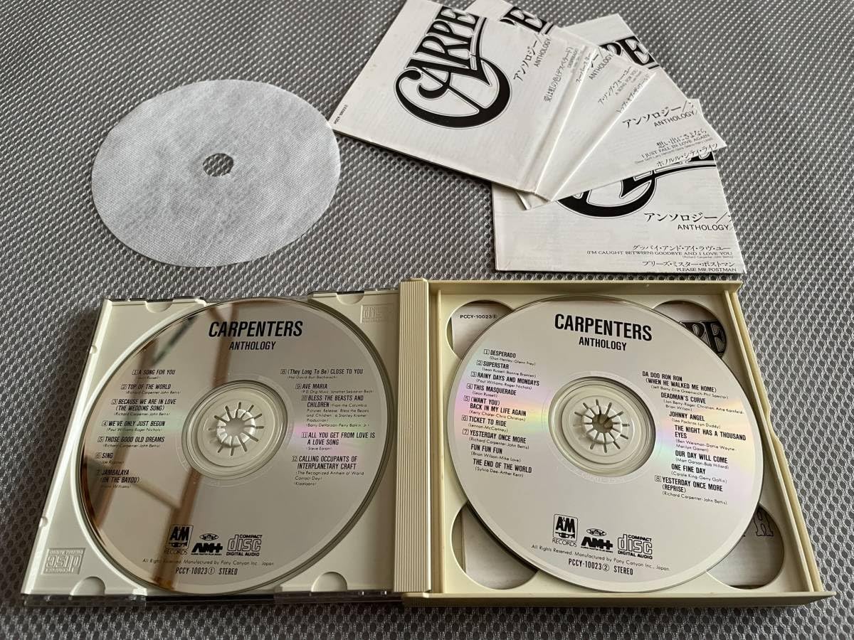 Amazon.co.jp: CD CARPENTERS ANTHOLOGY 4枚組 カーペンターズ