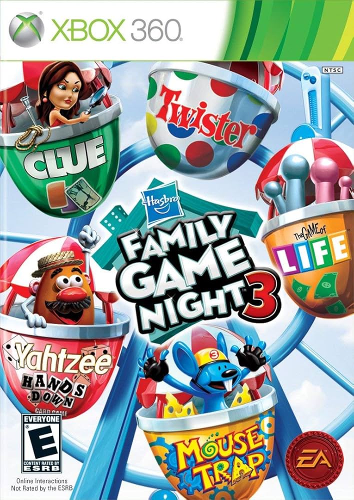 Amazon.com: Hasbro Family Game Night 3 - Xbox 360 (Renewed