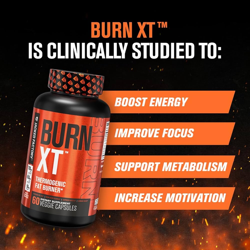 Amazon.com: Jacked Factory Burn XT Thermogenic Fat Burner & Lean