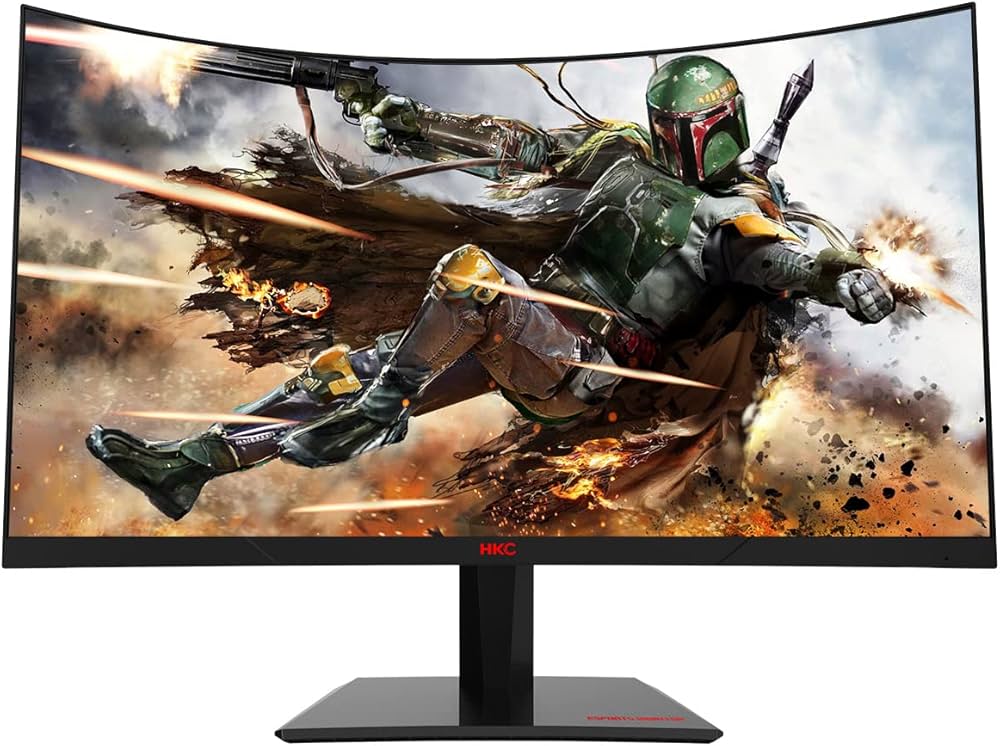 Amazon.co.jp: HKC 27インチの 曲面、高ブラシ240Hz 144Hz互換 COD推奨