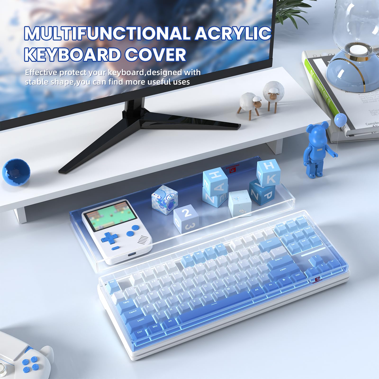 Amazon.com: SELORSS Gaming Keyboard Dust Cover Mechanical Keyboard