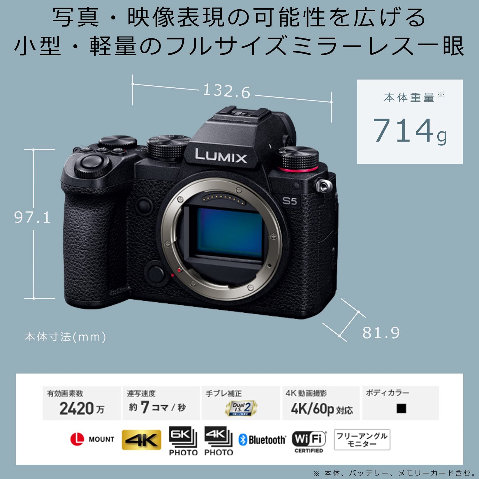 Amazon | パナソニック(Panasonic) フルサイズ ミラーレス一眼カメラ