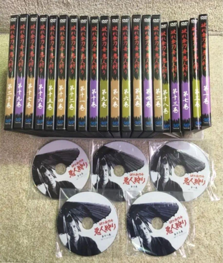 Amazon.co.jp: 時代劇 破れ傘刀舟 悪人狩り 第1巻〜20巻セット 萬屋