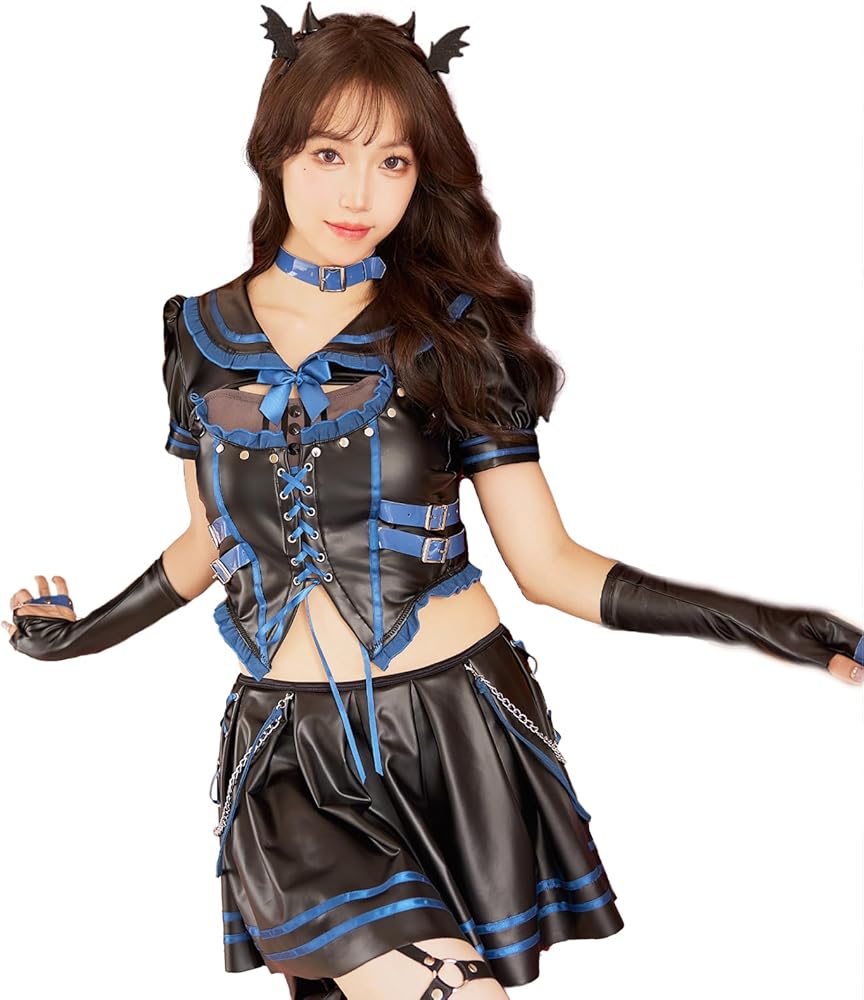 Amazon.co.jp: [Malymoon] コスプレ 悪魔 デビル セーラー服 制服