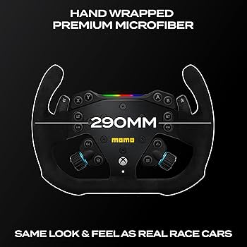 Amazon.com: MOMO Motorsport Pro SIM Racing Wheel - 290mm Premium