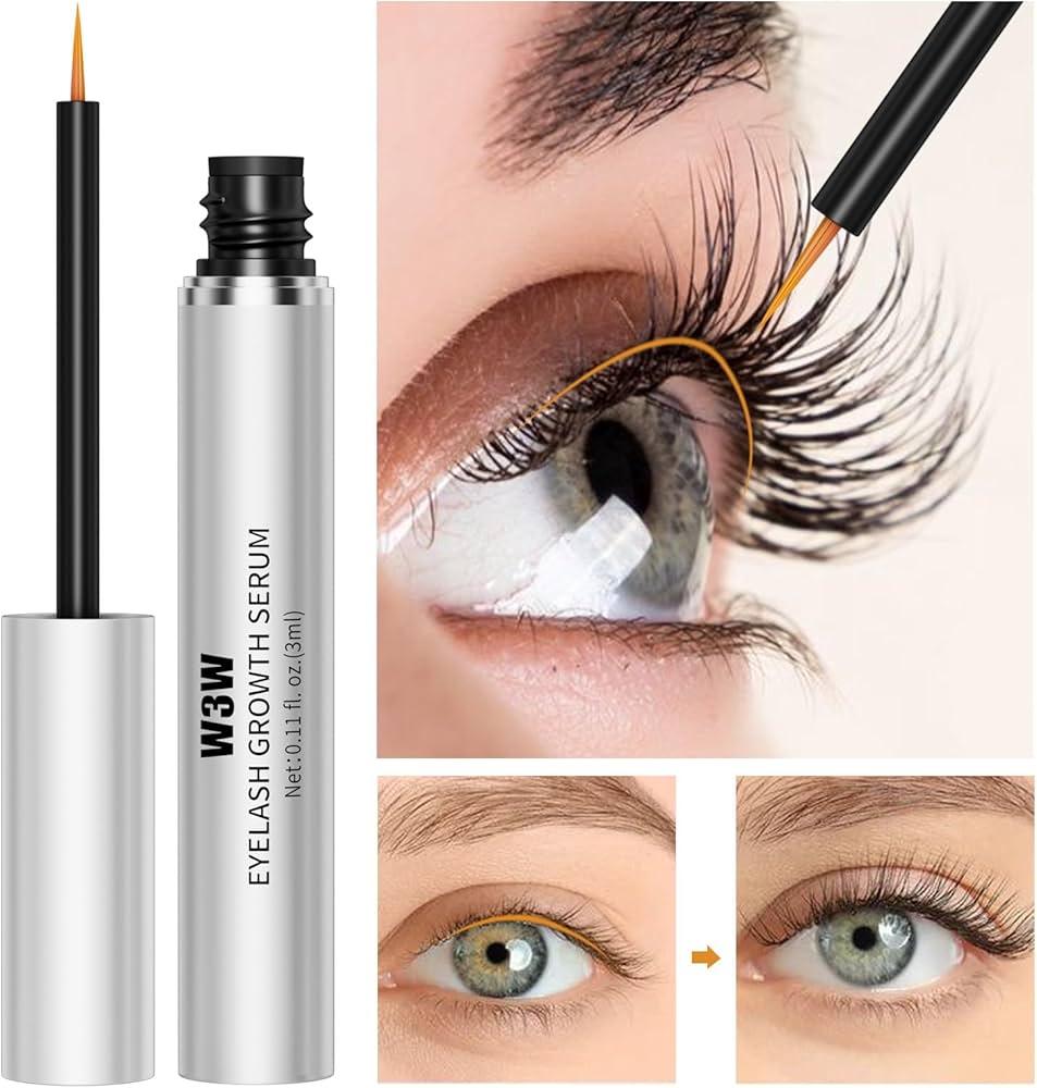 Amazon.com: Eyelash Growth Serum Lengthens, thickens and plumps