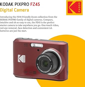 Amazon.com : Kodak PIXPRO FZ45 Digital Camera + Point & Shoot