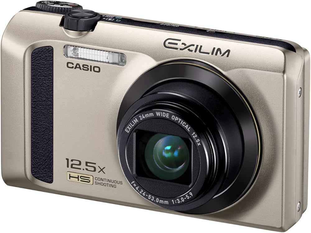 Casio Exilim EX-ZR310 (12x Optical Zoom) - Gold Digital Camera