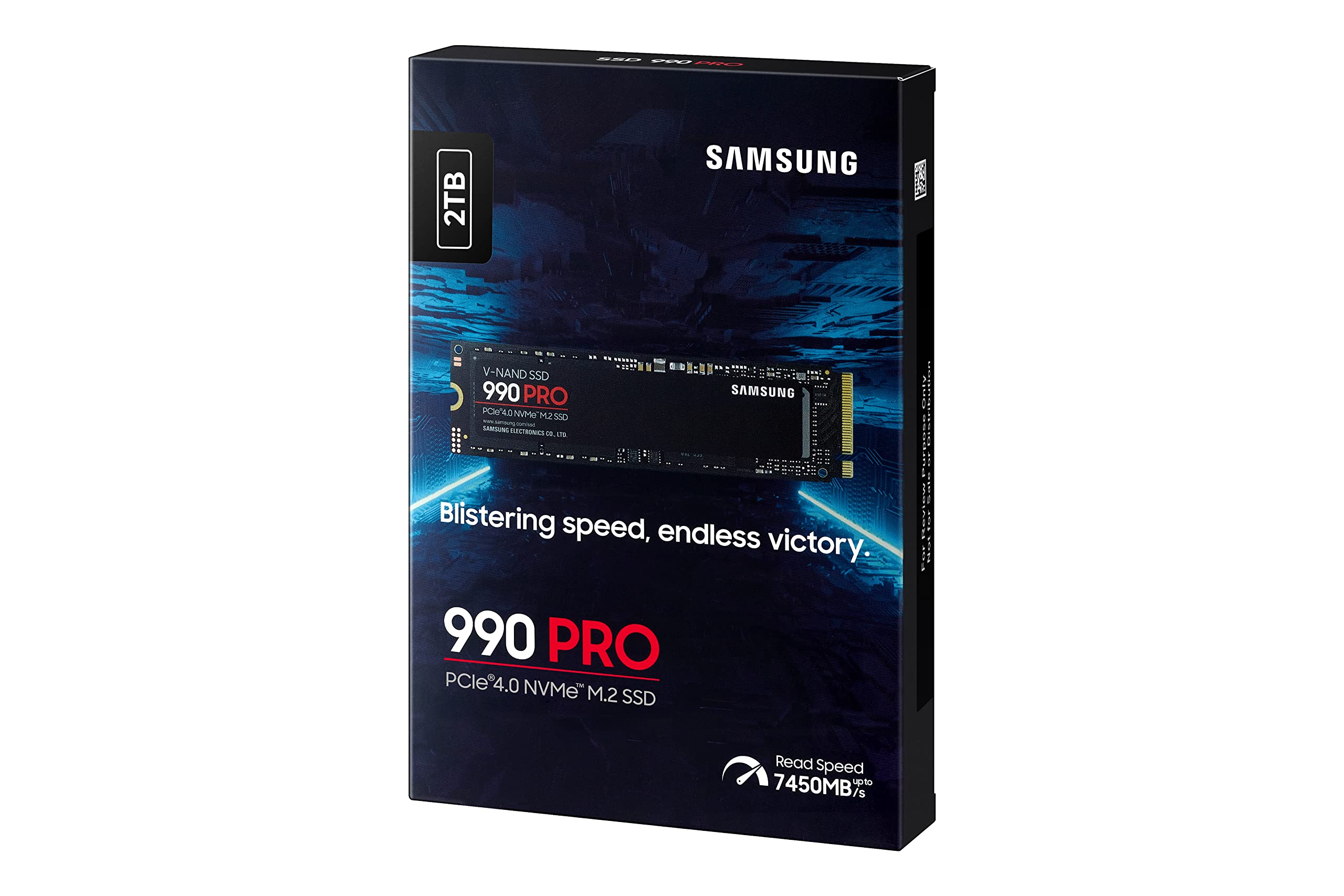 Amazon.com: Samsung 990 PRO NVMe M.2 SSD, 2 TB, PCIe 4.0, 7,450 MB