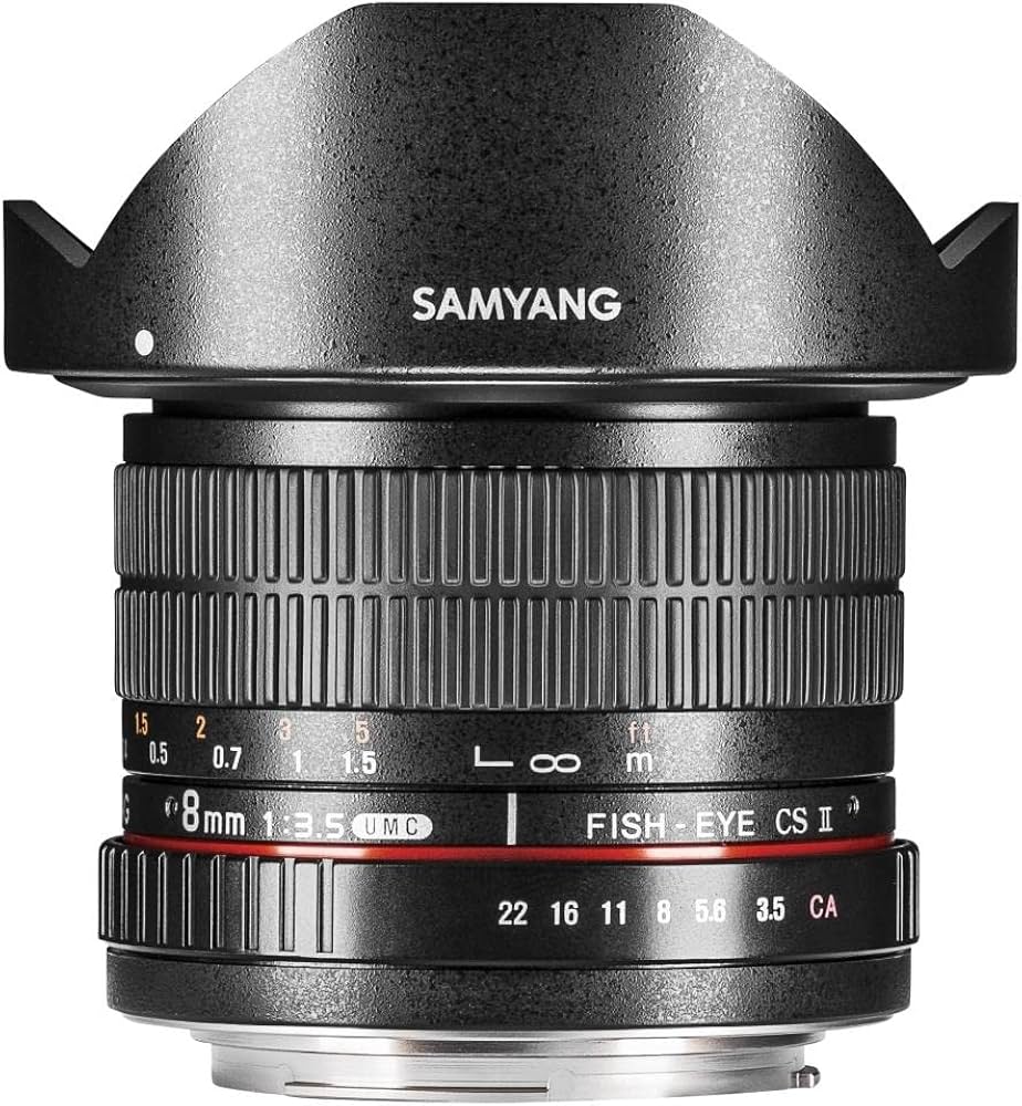 Amazon | SAMYANG 単焦点魚眼レンズ 8mm F3.5 ソニー αA用 APS-C用