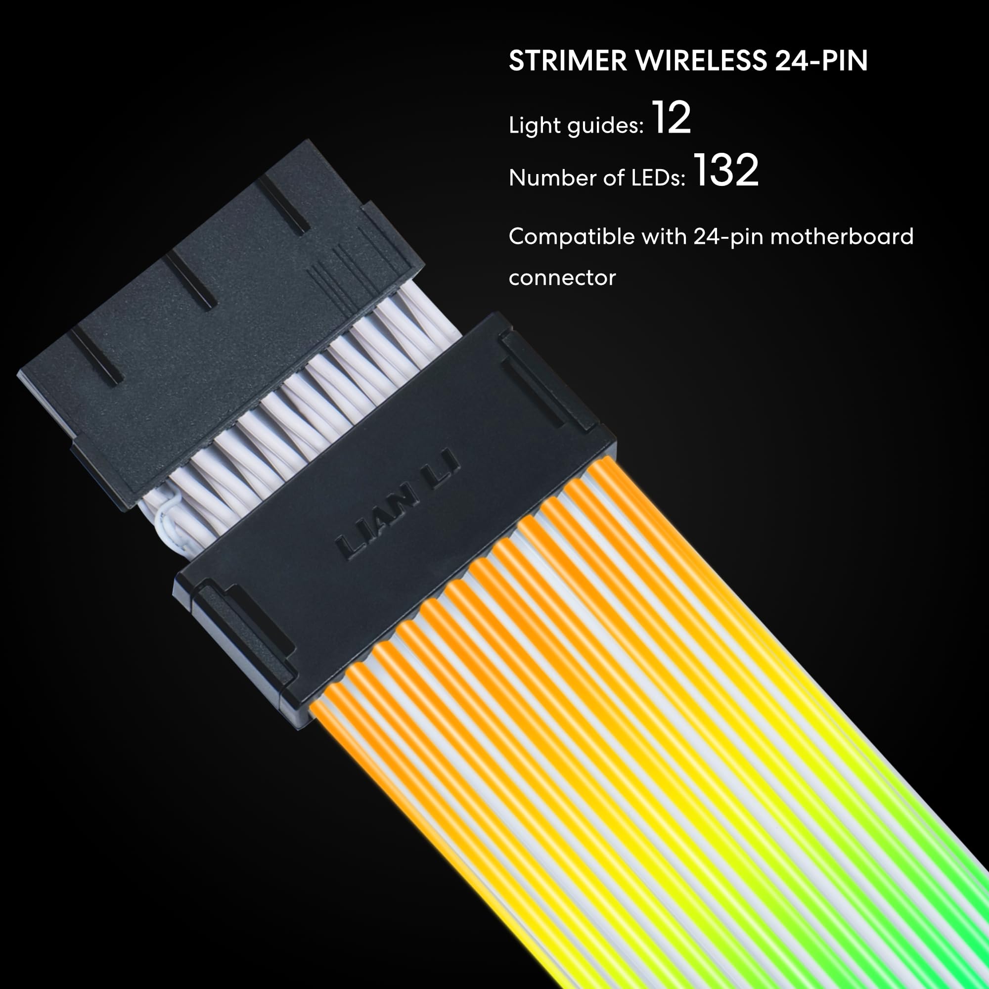 Amazon.com: Lian Li Strimer Wireless 24 Pin (PW24-1W