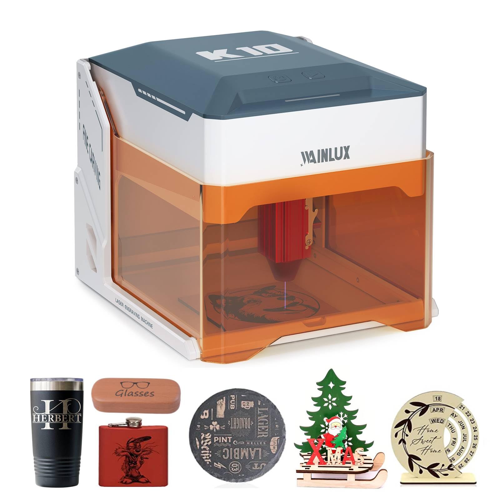 Amazon.com: WAINLUXPRO K10 Laser Engraver and Cutter, 5W Portable