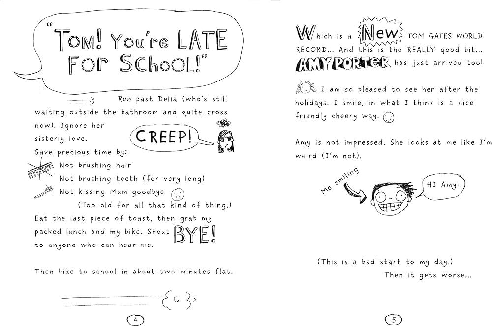 Amazon | The Brilliant World of Tom Gates | Pichon, Liz | School