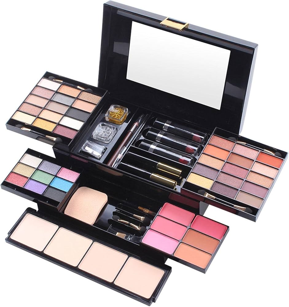 Amazon.co.jp: PUERI 39色 メイクアップセット メイクパレット アイ