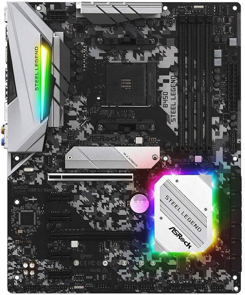 Amazon | ASRock マザーボード B450 Steel Legend AMD Ryzen AM4 対応