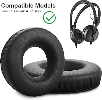 Amazon | HD25交換用イヤーパッドヘッドバンド ゼンハイザー HD25-1