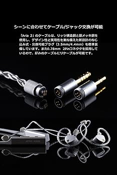 Amazon.com: Moondrop ARIA 2 in-Ear Headphone with 0.78 2 Pin Cable