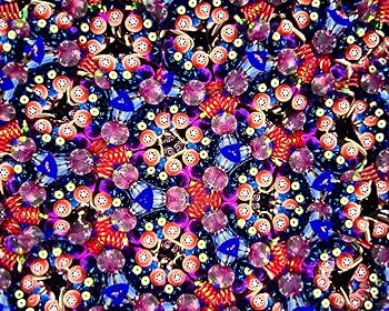 Amazon.com: Handcrafted Giant Etched Brass Lacquered Kaleidoscope