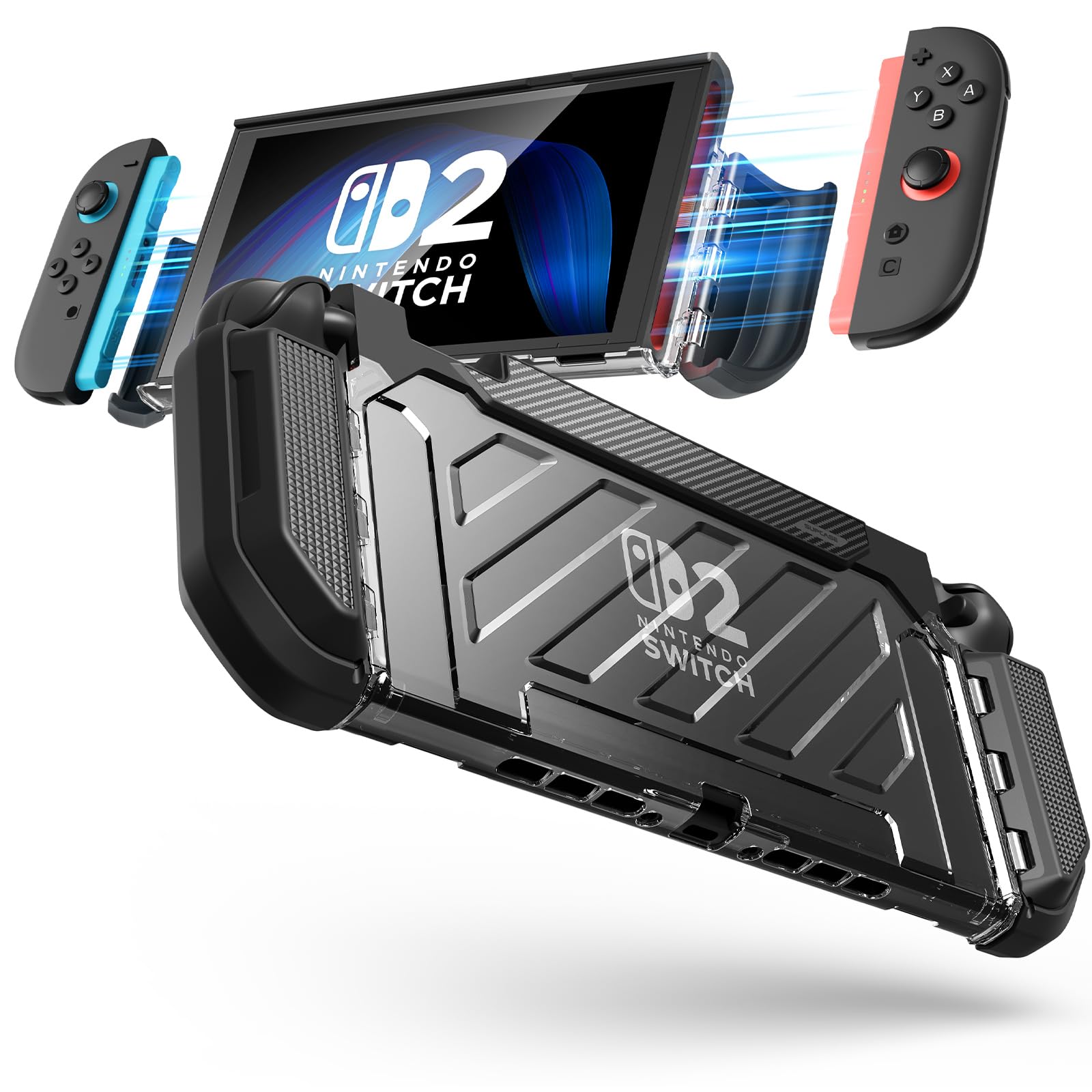 Amazon.co.jp: SUPCASE Nintendo Switch 2 ケース 2025 用 [ミリタリー