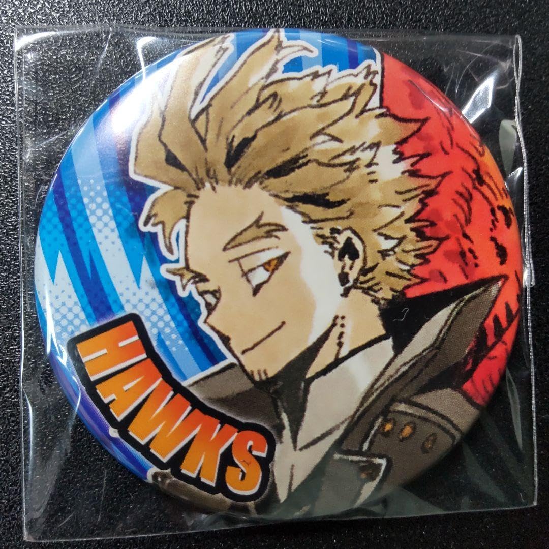 Amazon.co.jp: ホークス 缶バッジ 原作 僕のヒーローアカデミア