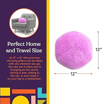 Special Supplies Vibrating Ball Pillow Sensory Pressure Activated