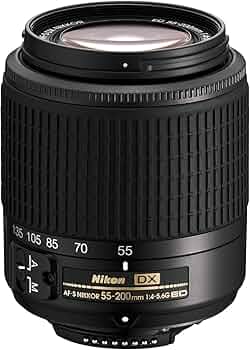 Amazon.com : Nikon 55-200mm f/4-5.6G ED AF-S DX Autofocus Zoom