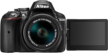 Amazon.co.jp: Nikon D5300 AF-P DSLR Camera Double Zoom Kit, Black