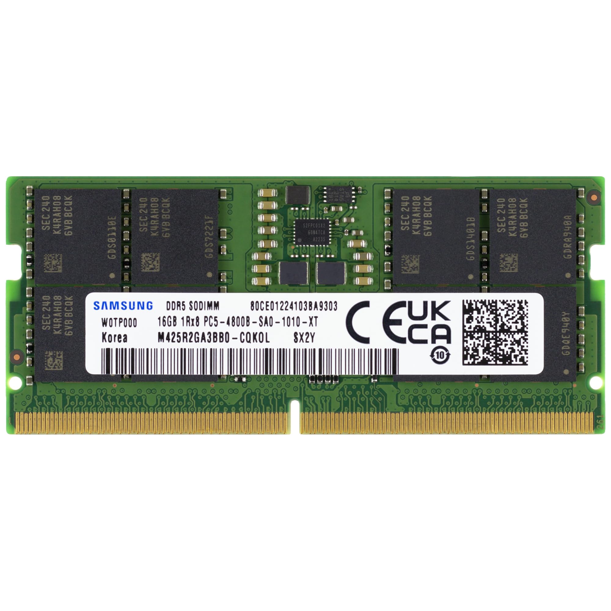 Amazon.in: Buy Samsung 16GB DDR5 4800MHz PC5-38400 CL40 SODIMM