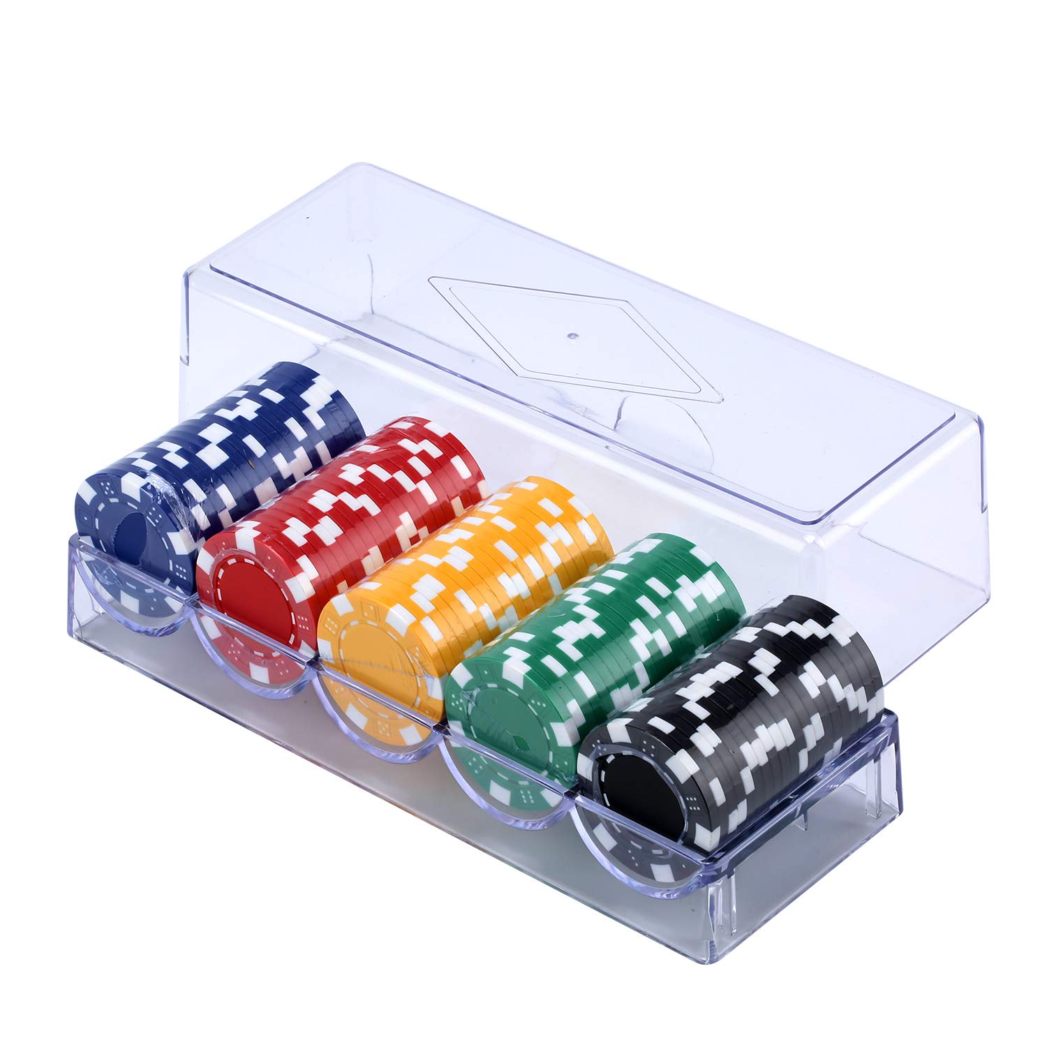 Amazon | Mizuri カジノチップ 本格カジノ重量感 モンテカルロ