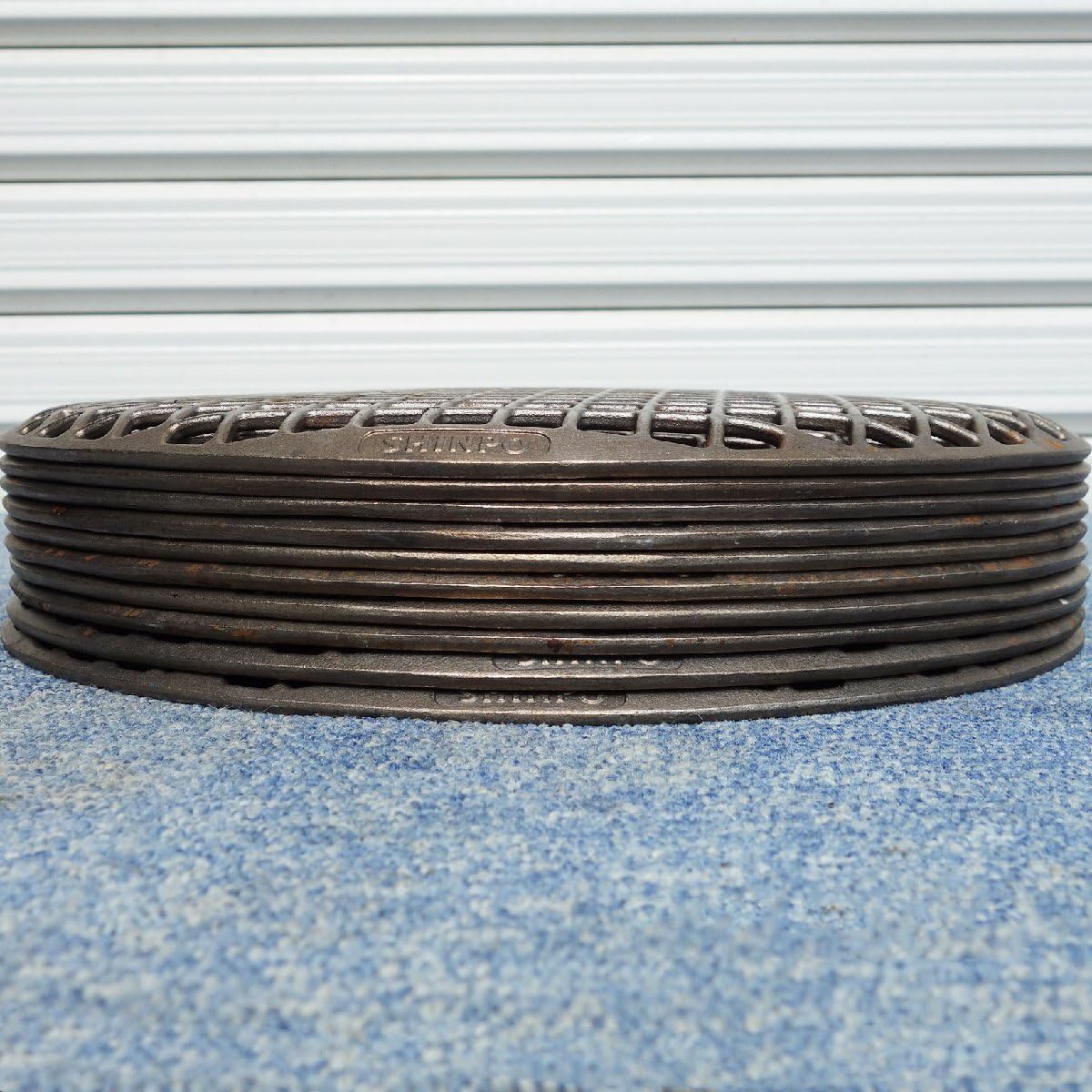 Amazon.co.jp: シンポ 焼き網 フラットネット 1枚単位 在庫61 直径