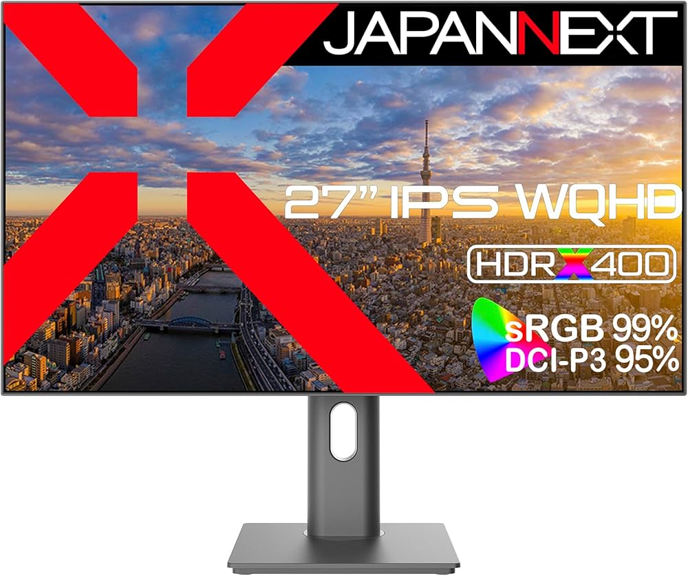 Amazon.co.jp: JAPANNEXT 27インチ モニター WQHD 2560x1440解像度 IPS