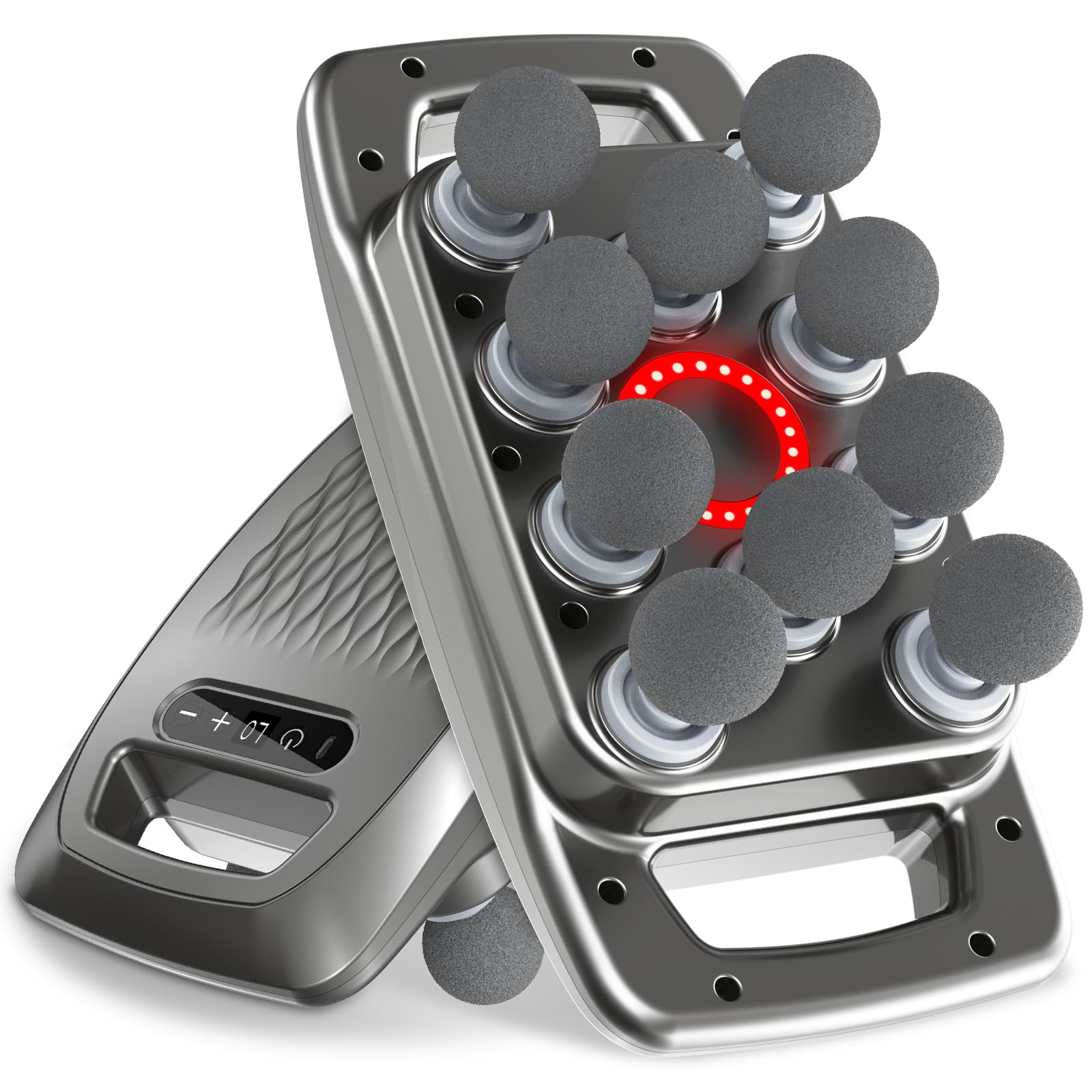 Amazon | 筋膜リリースガン【業界初の 10 ヘッド設計&広域カバー】きん