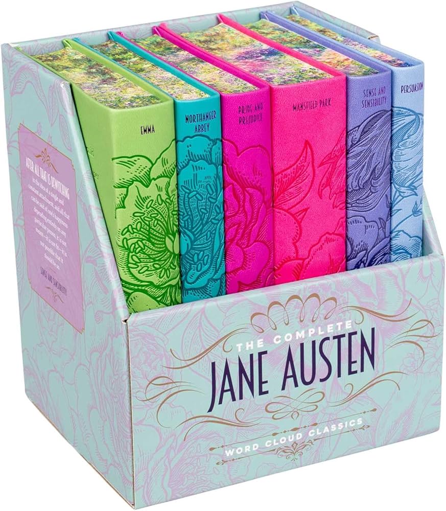 Amazon.com: Jane Austen Boxed Set (Word Cloud Classics