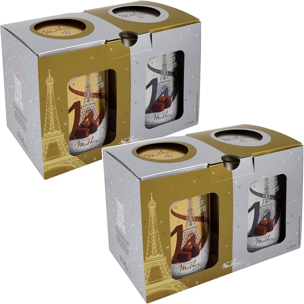 Amazon | Mathez マセズ トリュフチョコレート 500g×2缶入×2箱