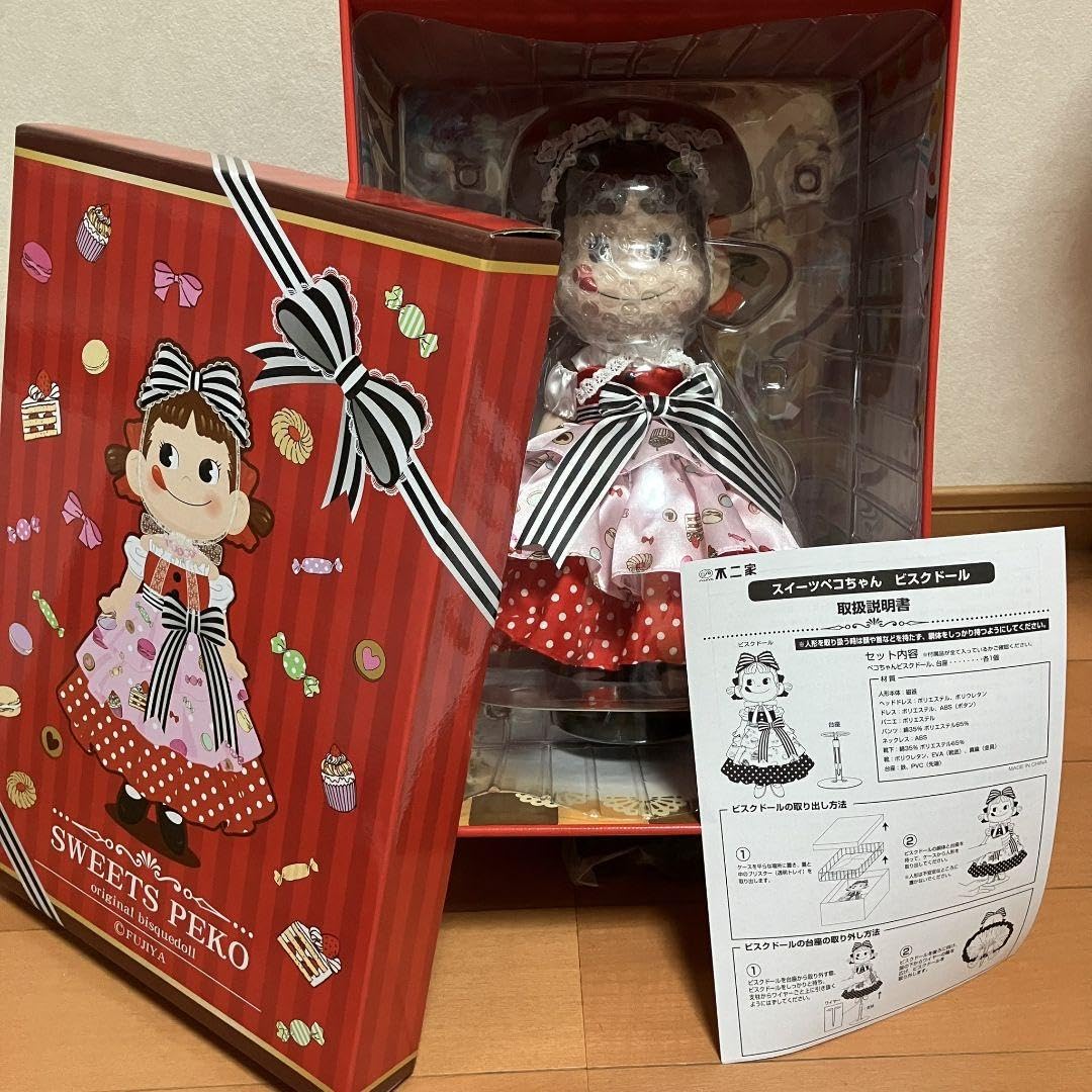 Amazon | スイーツペコちゃん ビスクドール 人形 不二家 シリアル