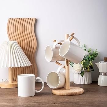 Amazon.com: GBHOME 12 OZ Off White Coffee Mugs, Ceramic Bulk