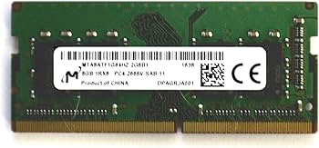 Micron 8GB 1Rx8 PC4-2666V Laptop Memory RAM MTA8ATF1G64HZ-2G6B1 at