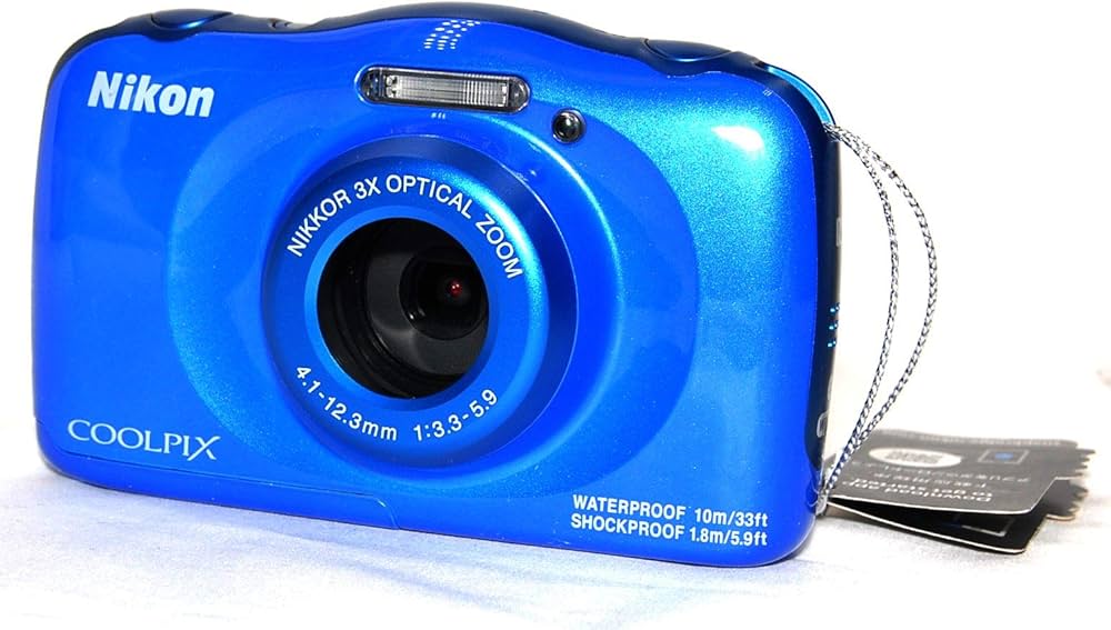 Amazon.co.jp: Nikon Digital Camera COOLPIX W100 Waterproof W100BL