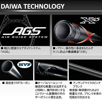 Amazon | ダイワ(DAIWA) シーバスロッド ラブラックスAGS 96ML 釣り竿