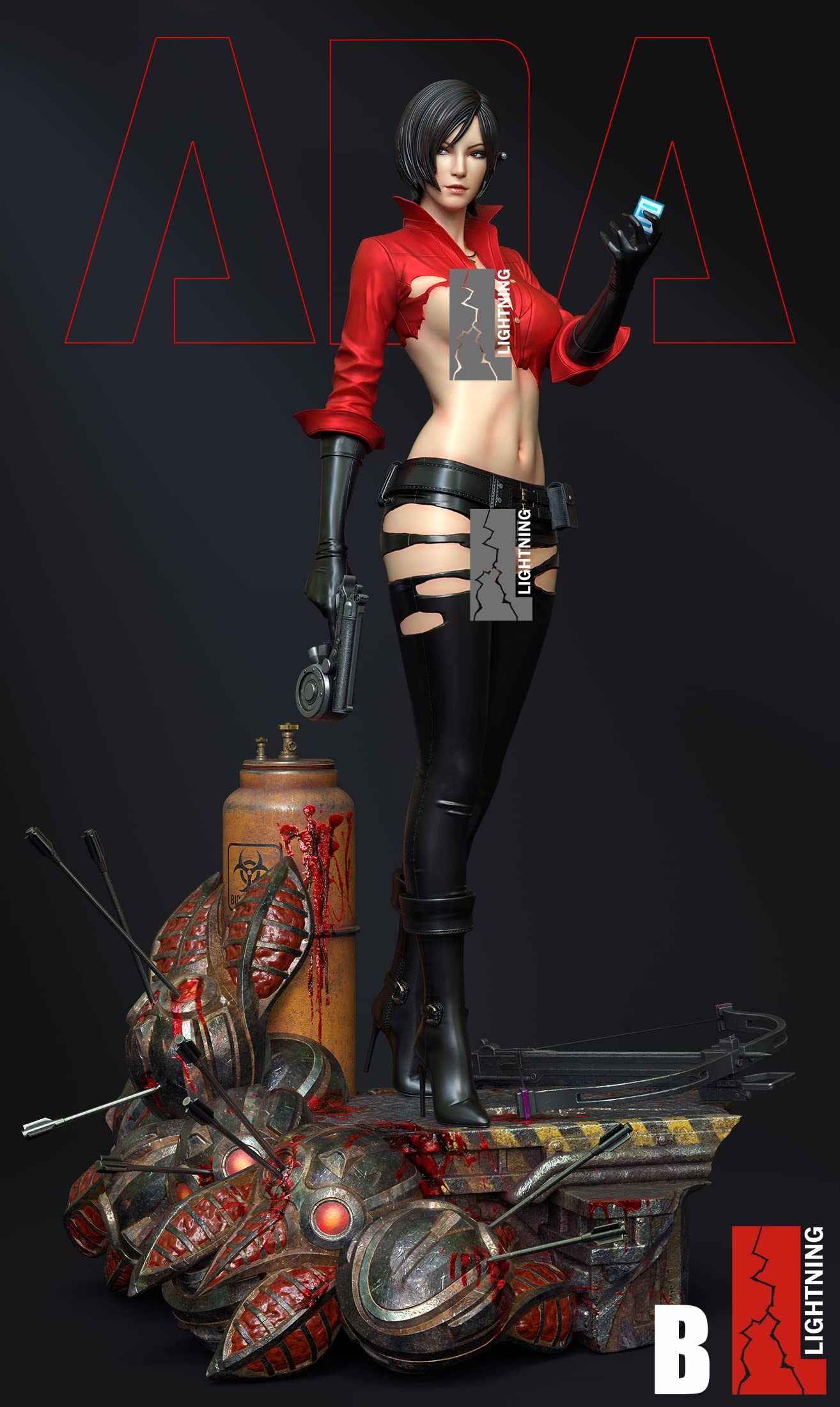 Amazon.co.jp: エイダ・ウォン フィギュア 私服Ver. 1/4スケール 塗装