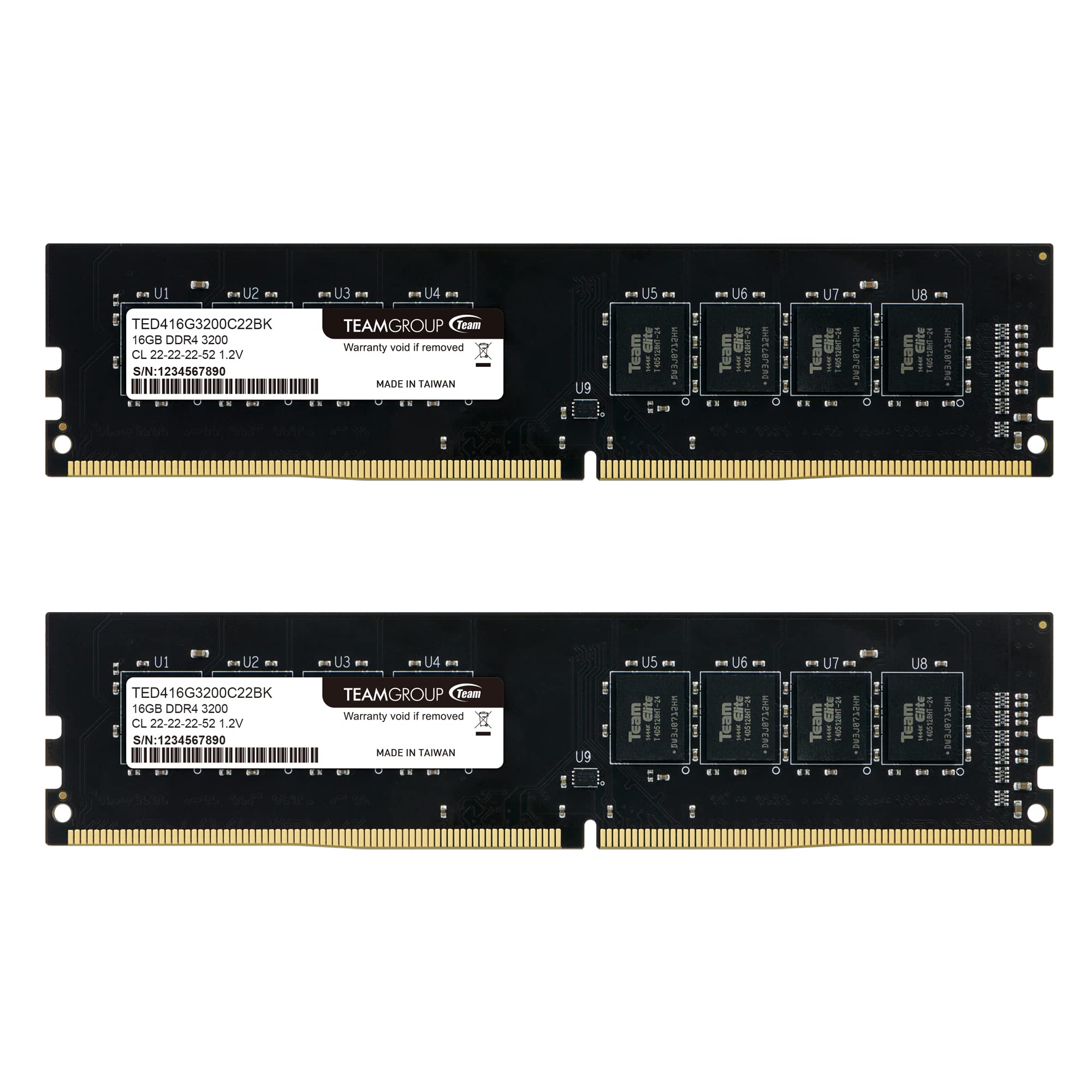 Amazon.co.jp: TEAMGROUP Elite DDR4 32GB キット (2 x 16GB) 3,200MHz