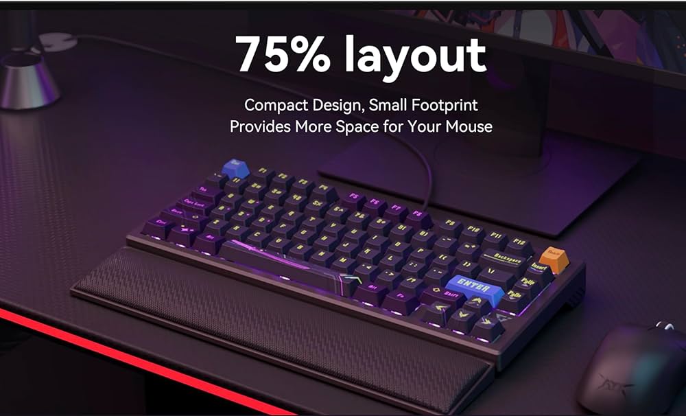 Amazon | 【国内正規品】ATK GAMING GEAR RS7 PRO 75% 英語配列 有線