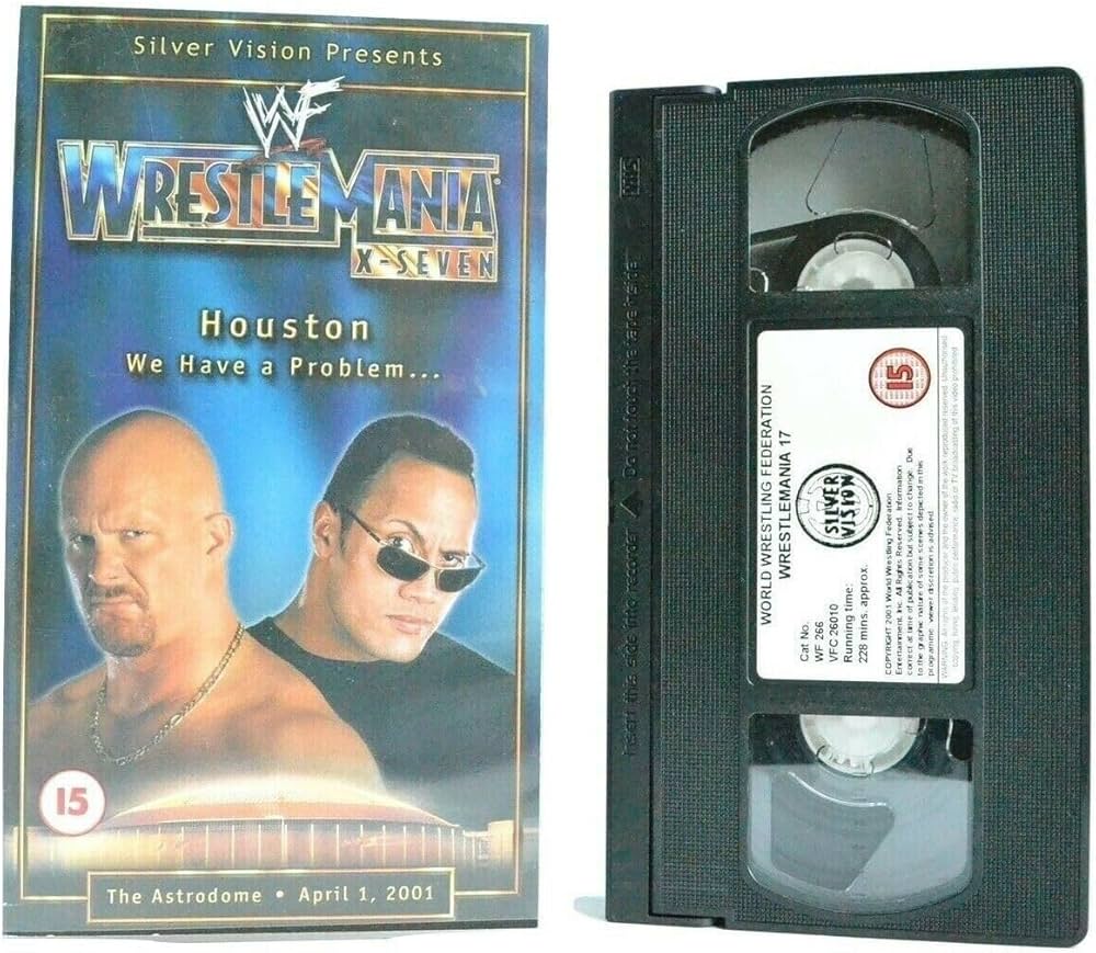 WWF: Wrestlemania X-Seven [VHS] : Amazon.co.uk: DVD & Blu-ray