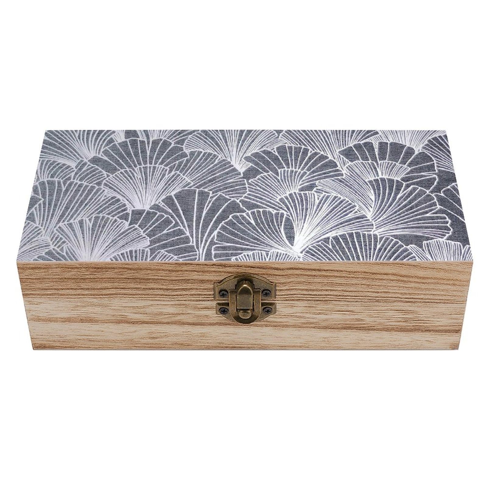 木箱 コレクション箱 岩石 石アート 化石 作品 陶器 収納 収集 整理 箱